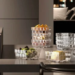 20 cl - RCR Stack Click Clack 87 Coppetta in Vetro - Set 6 Pezzi