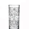 36.8 cl - RCR Tattoo Bicchiere Bibita in Vetro - Set 6 Pezzi