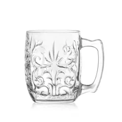 43 cl - RCR Tattoo Bicchiere Moscow Mule in Vetro - Set 4 Pezzi