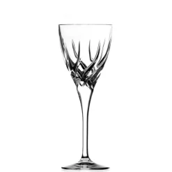 18 cl - RCR Trix Calice Vino Bianco in Vetro - Set 6 Pezzi