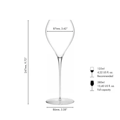 38 cl - Riedel Bellorotondo Calice Vino Bianco In Vetro