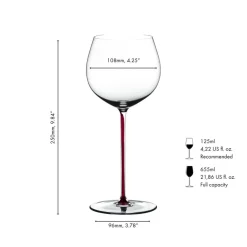 62 cl - Riedel Fatto A Mano Calice Degustazione Chardonnay in Vetro