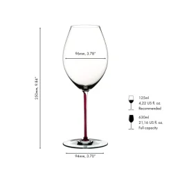 60 cl - Riedel Fatto A Mano Calice Degustazione Syrah in Vetro