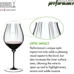 83 cl - Riedel Fatto A Mano Calice Vino Rosso Pinot Noir in Vetro
