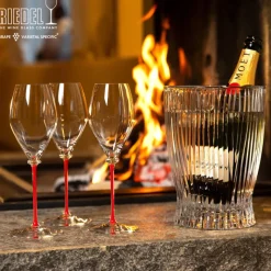 37.5 cl - Riedel Fatto A Mano Performance Calice Champagne Stelo Colorato in Vetro