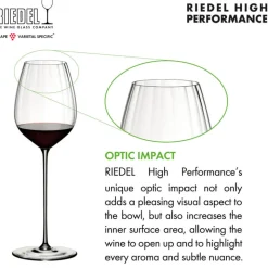 83.4 cl - Riedel High Performance Calice Vino Rosso Cabernet in Vetro