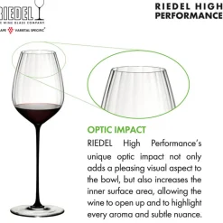 83.4 cl - Riedel High Performance Calice Vino Rosso Cabernet in Vetro