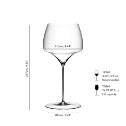 70.8 cl - Riedel Manufaktur Vitis Calice Vino Bianco Chardonnay Pinot Grigio In Vetro