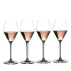 32.2 cl - Riedel Mixing Calice Vino Rosato in Vetro - Set 4 Pezzi