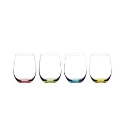 32 cl - Riedel O Happy Bicchiere Vino Multiuso in Vetro - Set 4 Pezzi