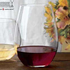 62 cl - Riedel O Wine Bicchiere Vino Rosso in Vetro - Set 2 Pezzi