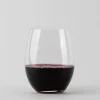 60 cl - Riedel O Wine Bicchiere Vino Rosso Cabernet Merlot in Vetro - Set 6 Pezzi