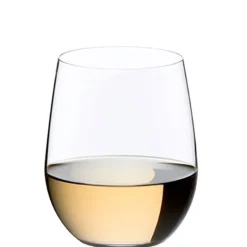 32 cl - Riedel O Wine Bicchiere Vino Bianco Viognier Chardonnay in Vetro - Set 2 Pezzi