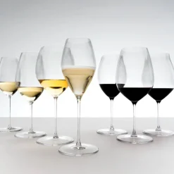 37.5 cl - Riedel Performance Calice Flute in Vetro - Set 4 Pezzi