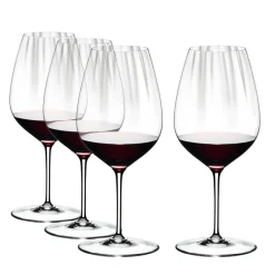 83.4 cl - Riedel Performance Calice Vino Rosso Cabernet Merlot in Vetro - Set 4 Pz