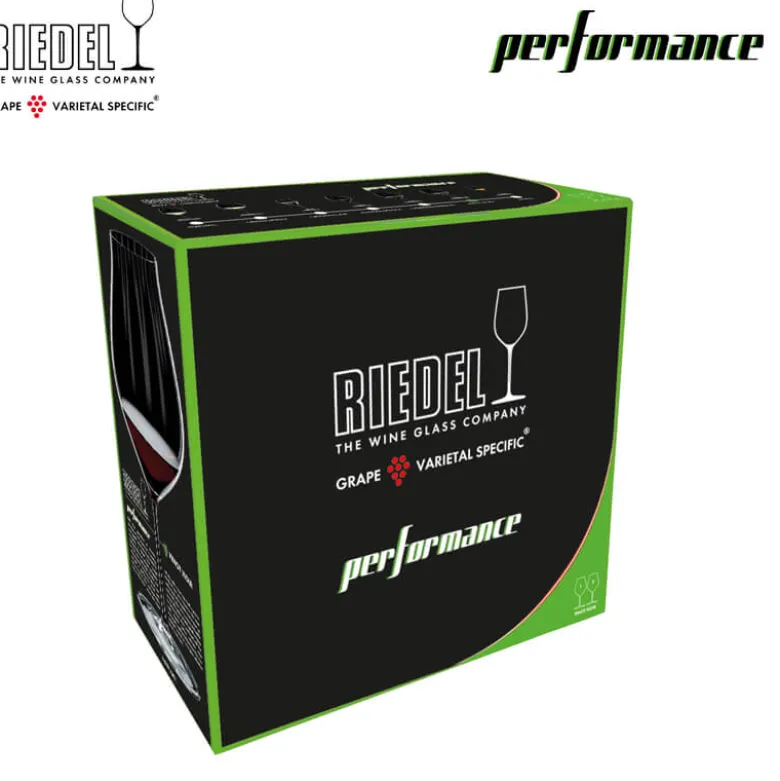 83 cl - Riedel Performance Calice Vino Rosso in Vetro - Set 2 Pezzi