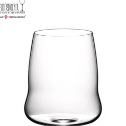67 cl - Riedel Steamless Wings Calice Vino Rosso Cabernet in Vetro - Set 2 Pezzi