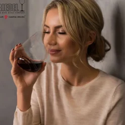62 cl - Riedel Steamless Wings Calice Vino Rosso in Vetro - Set 2 Pezzi