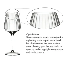 55 cl - Riedel Summer Drinks Calice Cocktail Spritz In Vetro Set 4 Pz