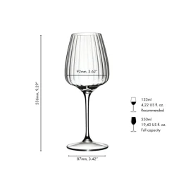 55 cl - Riedel Summer Drinks Calice Cocktail Spritz In Vetro Set 4 Pz