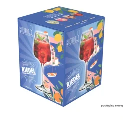 55 cl - Riedel Summer Drinks Calice Cocktail Spritz In Vetro Set 4 Pz
