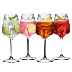 55 cl - Riedel Summer Drinks Calice Cocktail In Vetro Set 4 Pz