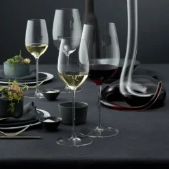 39.5 cl - Riedel Superleggero Calice Vino Bianco Riesling In Vetro - Set 2 Pz