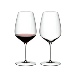 82.9 cl - Riedel Veloce Calice Vino Rosso Cabernet Merlot in Vetro - Set 2 Pezzi