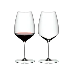 82.9 cl - Riedel Veloce Calice Vino Rosso Cabernet Merlot in Vetro - Set 6 Pezzi