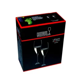 23 cl - Riedel Vinum Calice Flute in Vetro - Set 2 Pezzi