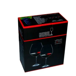 70 cl - Riedel Vinum Calice Vino Rosso Pinot Nero-Burgundy in Vetro - Set 2 Pezzi