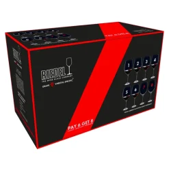 61 cl - Riedel Vinum Calice Vino Rosso Cabernet Merlot in Vetro - Set 8 Pezzi