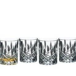 29.5 cl - Riedel Vivant Bicchiere Whisky in Vetro - Set 4 Pezzi