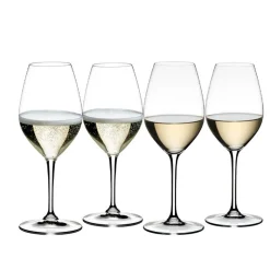 44 cl - Riedel Wine Friendly Calice Multiuso in Vetro - Set 4 Pezzi