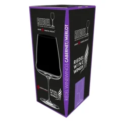 100.2 cl - Riedel Winewings Calice Vino Rosso Cabernet Merlot in Vetro Cristallino