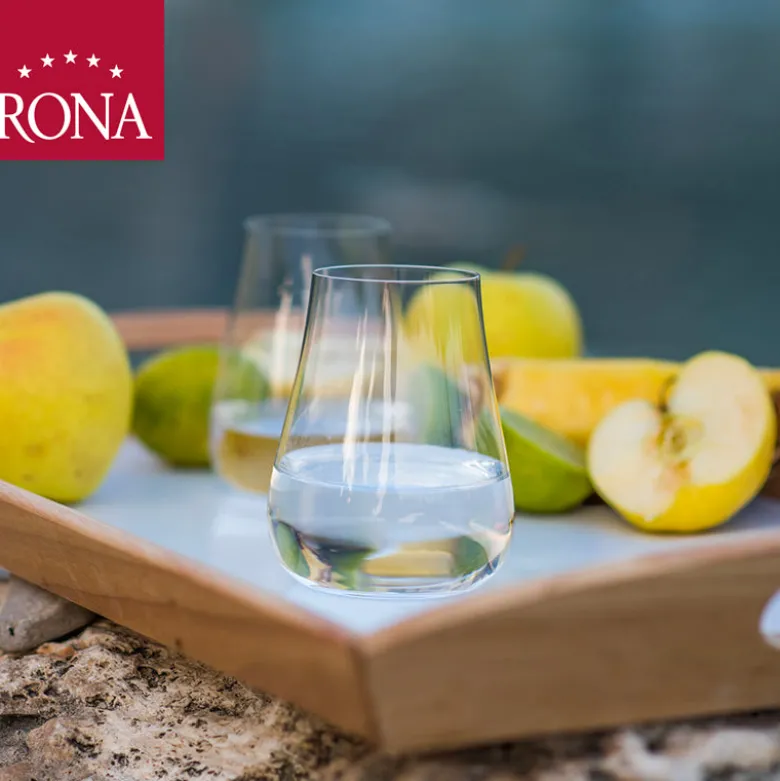50 cl - Rona Umana Bicchiere Acqua Naturale in Vetro - Set 6 Pezzi