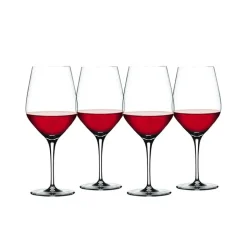 65 cl - Spiegelau Authentis Calice Vino Rosso Bordeaux in Vetro - Set 4 Pezzi