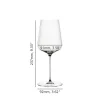 55 cl - Spiegelau Definition Calice Vino Multiuso Universale In Vetro Cristallino - Set 4 Pz
