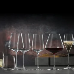 96 cl - Spiegelau Definition Calice Vino Rosso Burgundy In Vetro Cristallino - Set 4 Pz