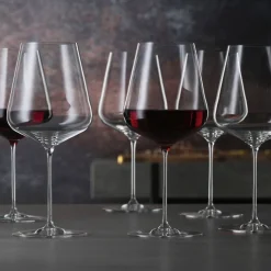 75 cl - Spiegelau Definition Calice Vino Rosso Bordeaux In Vetro Cristallino - Set 4 Pz