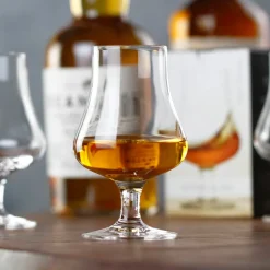 19.5 cl - Stolzle Lausitz Bar Calice Cognac Whisky In Vetro Cristallino - Set 6 Pz