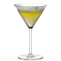 23 cl - Stolzle Lausitz Berlin Calice Cocktail Martini In Vetro Set 6 Pz