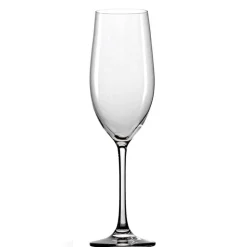 24 cl - Stolzle Lausitz Classic Long Life Calice Flute in Vetro - Set 6 Pezzi