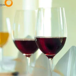 65 cl - Stolzle Lausitz Classic Long Life Calice Vino Rosso Bordeaux in Vetro - Set 6 Pezzi