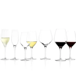 17.5 cl - Stolzle Lausitz Exquisit Calice Flute in Vetro - Set 6 Pezzi