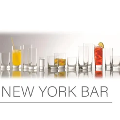 29 cl - Stolzle Lausitz New York Bar Bicchiere Bibita in Vetro - Set 6 Pezzi