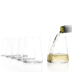 38 cl - Stolzle Lausitz Power Bicchiere Vino Bianco in Vetro - Set 6 Pezzi