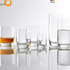 27.5 cl - Stolzle Lausitz Weinland Bicchiere Rum in Vetro - Set 6 Pezzi