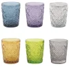 24 cl - Villa D'Este Marrakech Bicchiere Acqua in Vetro - Set 6 Pezzi