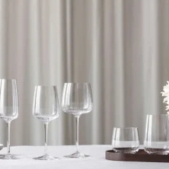 12 cl - Villeroy & Boch Afina Calice Flute In Vetro Set 4 Pz